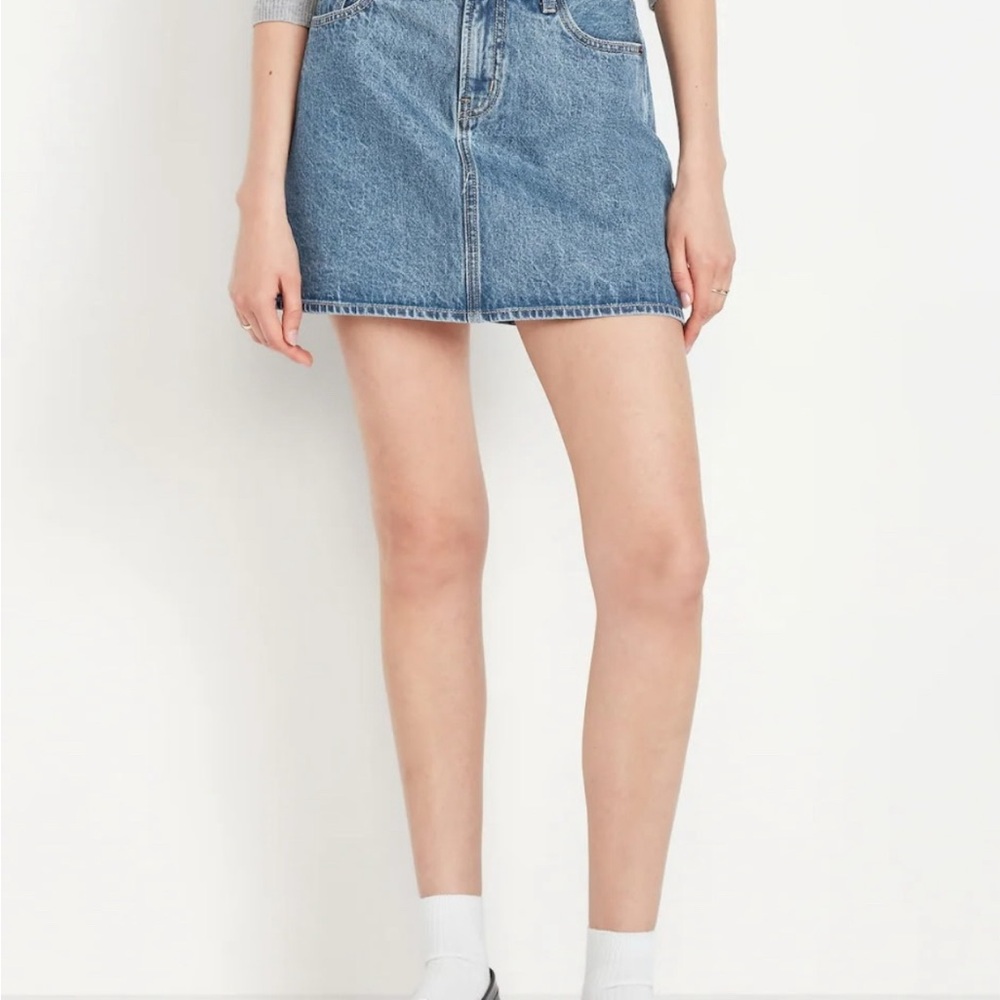 NWT Old Navy Denim Mini Skirt
